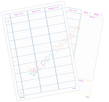 10-Weekly Planner [8 Periods]