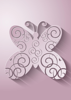 Back Cover - Flat Ornamental Butterfly