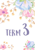 Watercolour Flowers 2 - Term 3