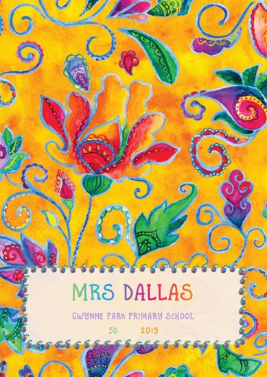 Front Cover - Bright Whimsical Flowers 5
