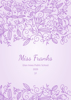 Floral Ornaments - Purple - Front Cover