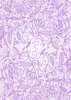 Floral Ornaments - Purple - Back Cover